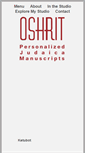 Mobile Screenshot of oshritraffeld.com